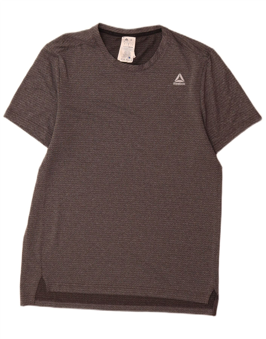 Ανδρικό T-Shirt Reebok Speedwick Top Medium Grey Polyester