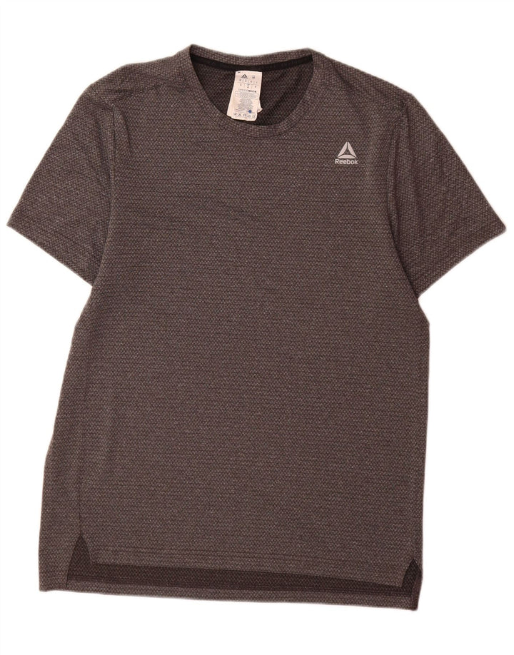Ανδρικό T-Shirt Reebok Speedwick Top Medium Grey Polyester