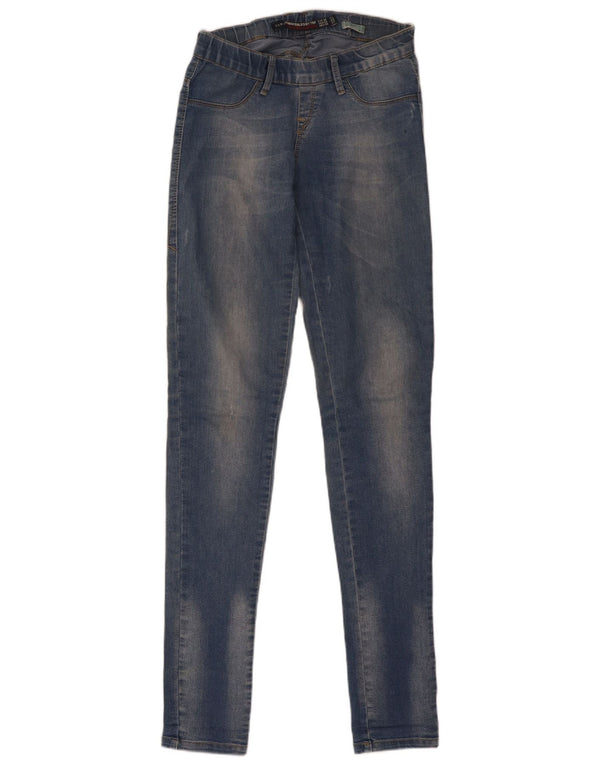 Zara Damen Trafaluc Legging Jeans EU 36 XS W26 L34 Blau