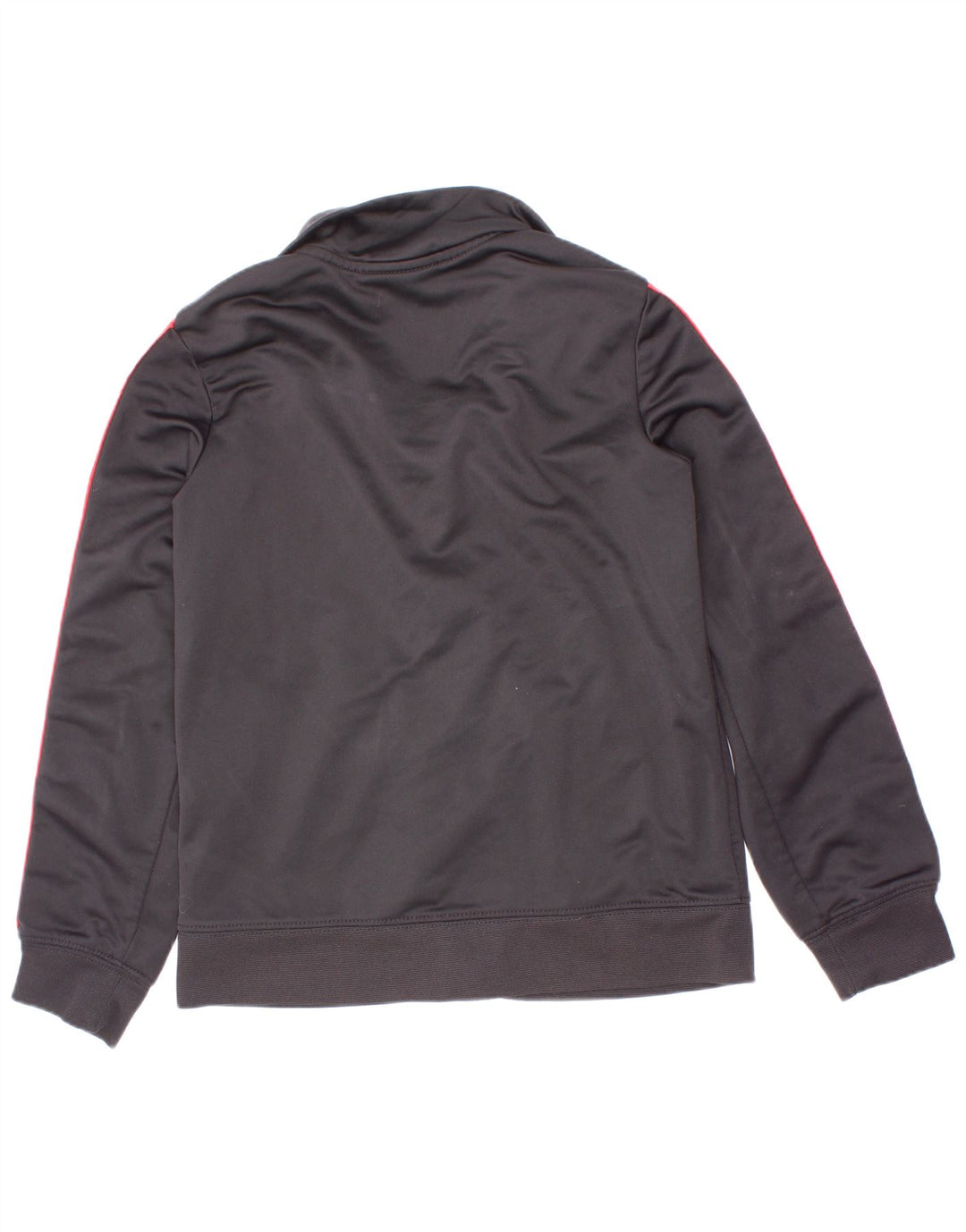 Nike Boys Graphic Tracksuit Top Jacket 6-7 Years Large Black Colourblock
