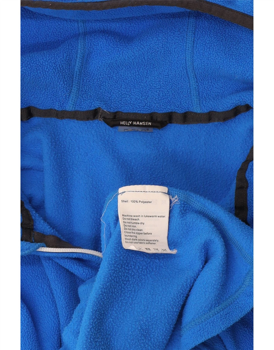 Helly Hansen Damen Kapuzen-Fleecejacke UK 14 Mittelblaues Polyester