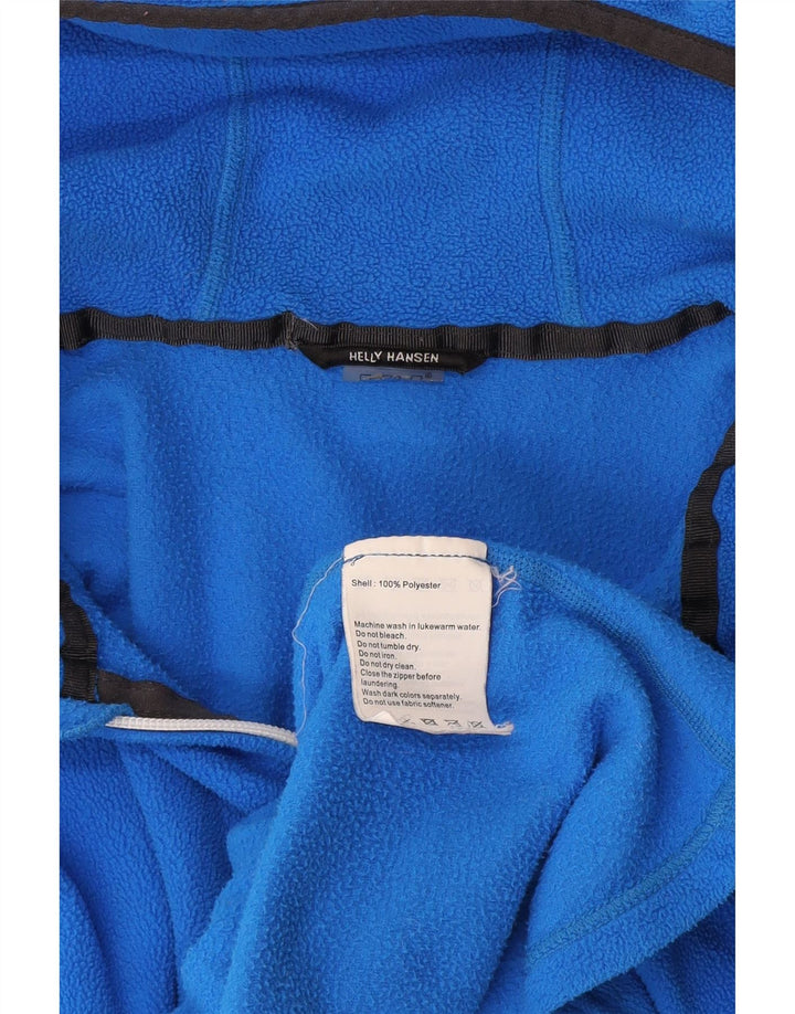 Helly Hansen Damen Kapuzen-Fleecejacke UK 14 Mittelblaues Polyester