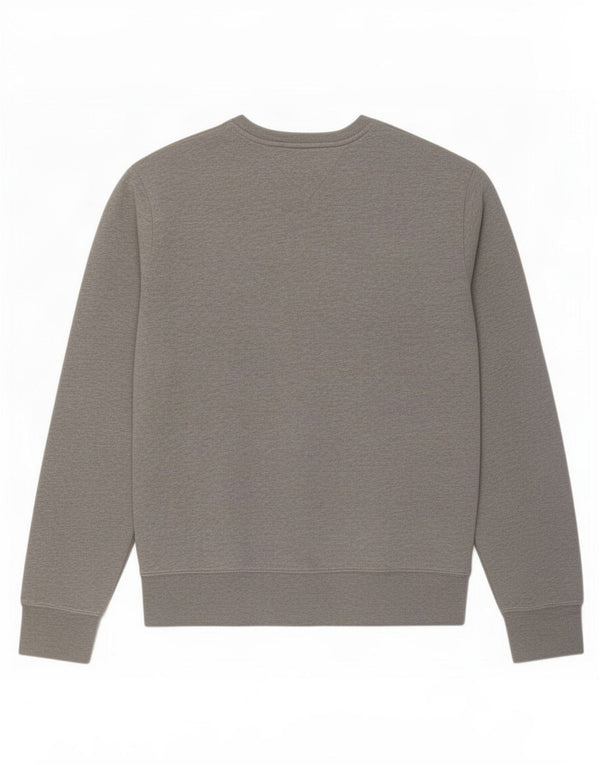 Męska bluza Tommy Hilfiger w stylu vintage, duża, szara, nakrapiana