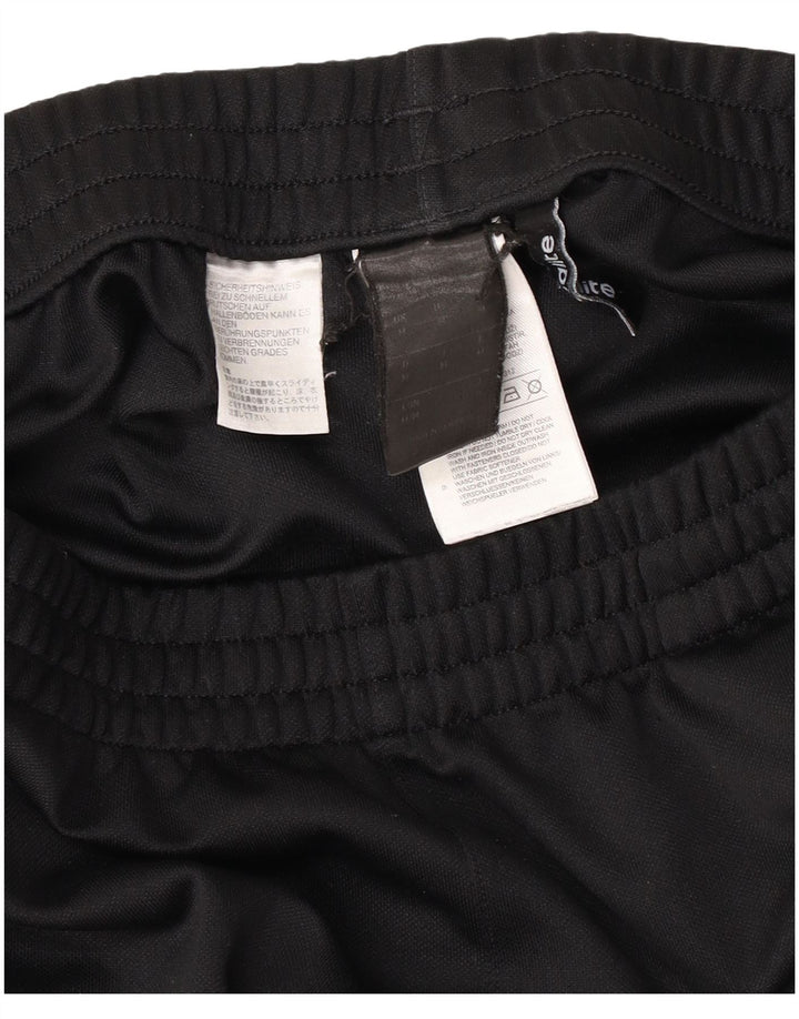 Pantaloni de trening Adidas Climalite pentru bărbați, poliester mediu negru