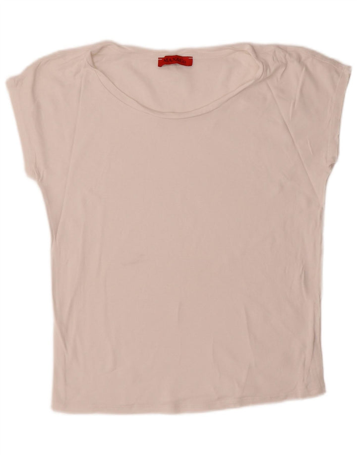 Max & Co. Womens T-Shirt Top UK 14 Medium White