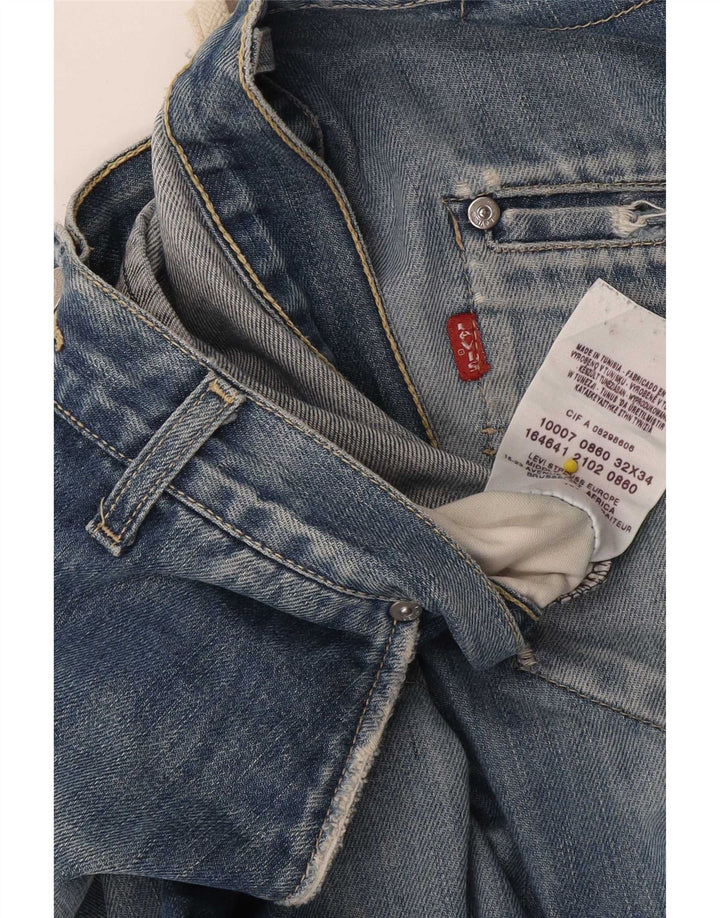 Levi's Jeans Bootcut para hombre W32 L34 Algodón azul