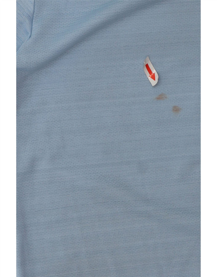 Męska koszulka Nike Dri Fit Top, średni niebieski poliester