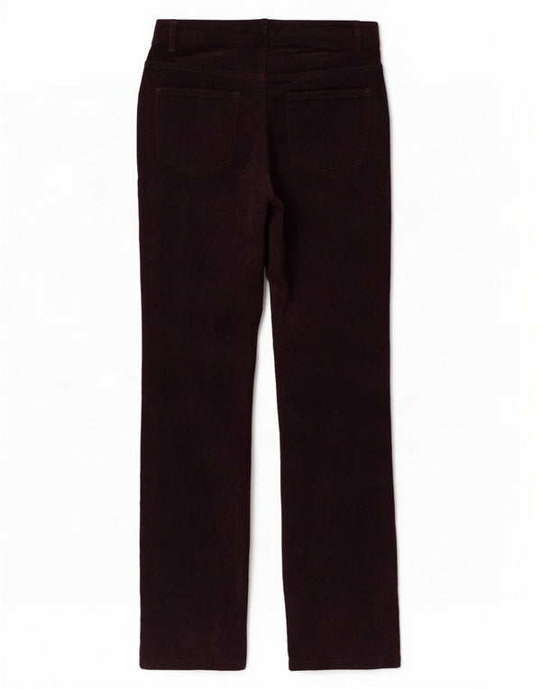 Pantaloni casual pentru femei Joe Browns Bootcut UK 10 Small W30 L31 Bumbac violet