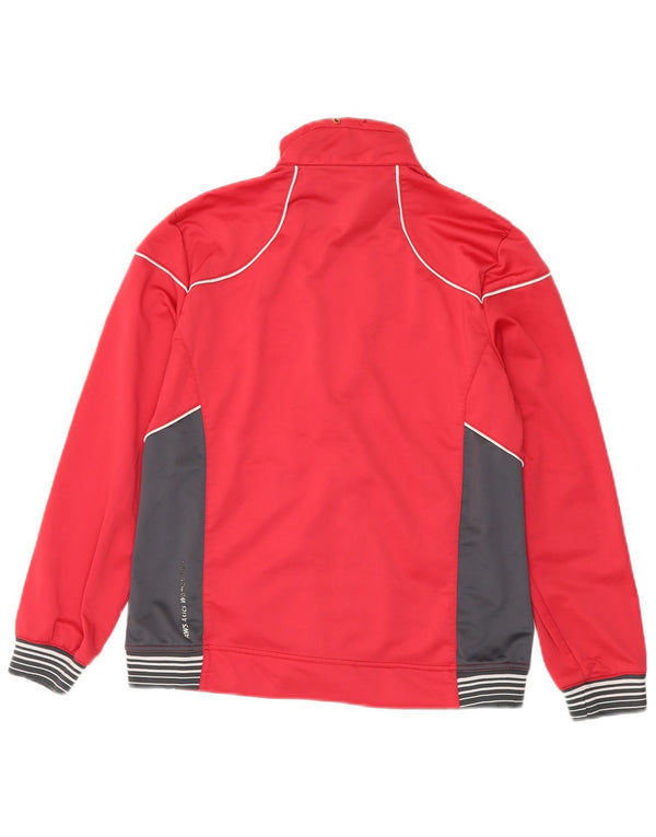 Asics Damen-Trainingsanzug-Oberjacke UK 18 XL Pink Colourblock Polyester