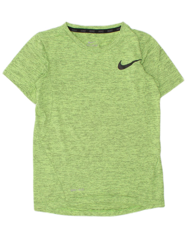 Tricou Nike Dri Fit pentru băieți Top 6-7 ani XS verde pete