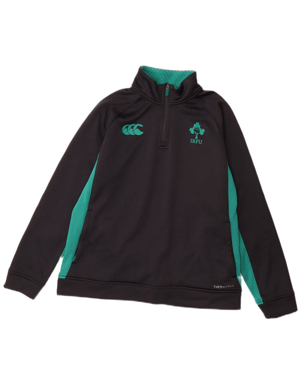 Canterbury Boys IRFU Graphic Sweatshirt Jumper 11-12 år Sort