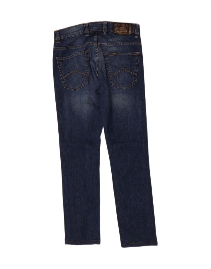 Carrera Mens 717 Slim Jeans W31 L30 Navy Blue Cotton