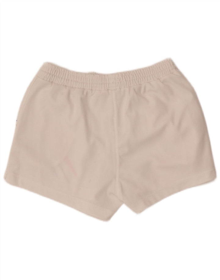 Pantaloncini sportivi da donna Lotto UK 12 Medium White Geometric