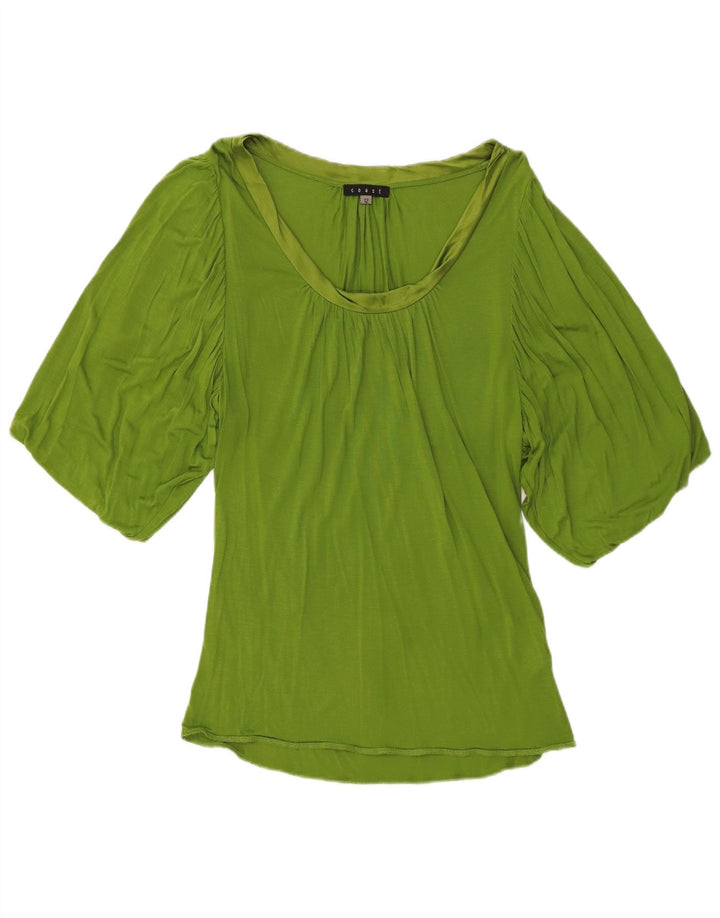 Coast Damebluse Top UK 12 Mellemgrøn Modal