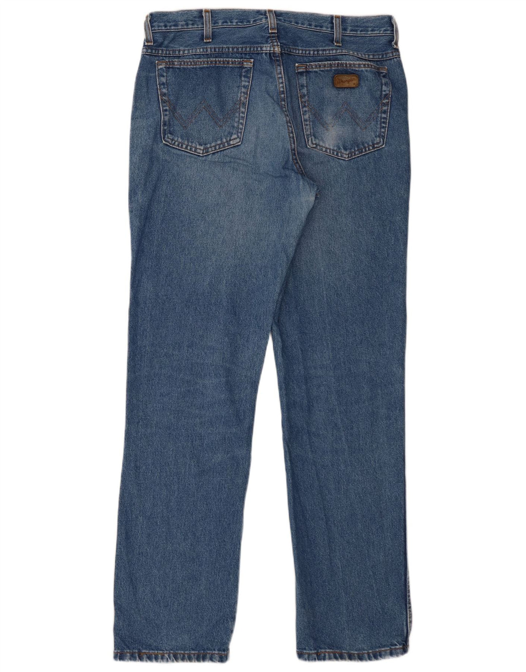 Wrangler Mens Straight Jeans W32 L33 Blue