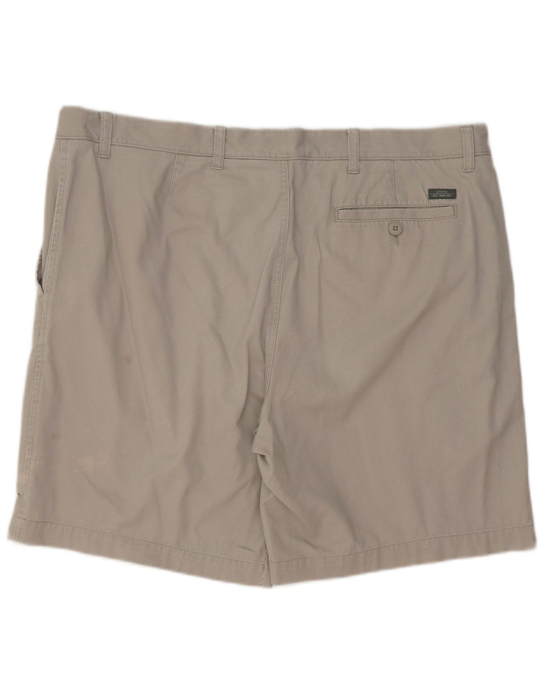 Marks & Spencer Mens Chino Shorts W42 2XL Grey Cotton