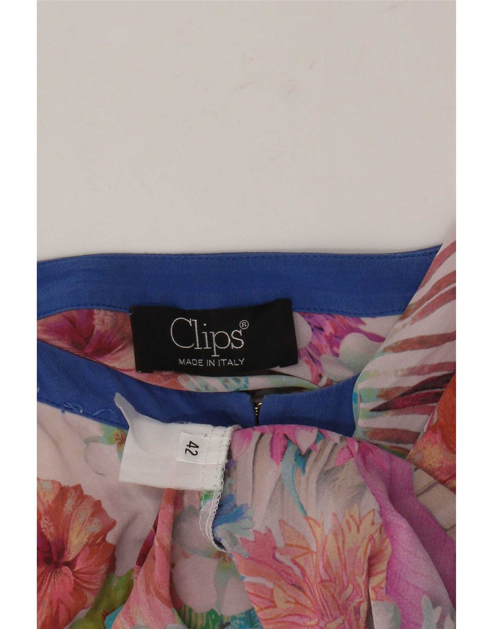 Blusa de playa de manga larga para mujer Clips IT 42 Medium Multicolor Floral