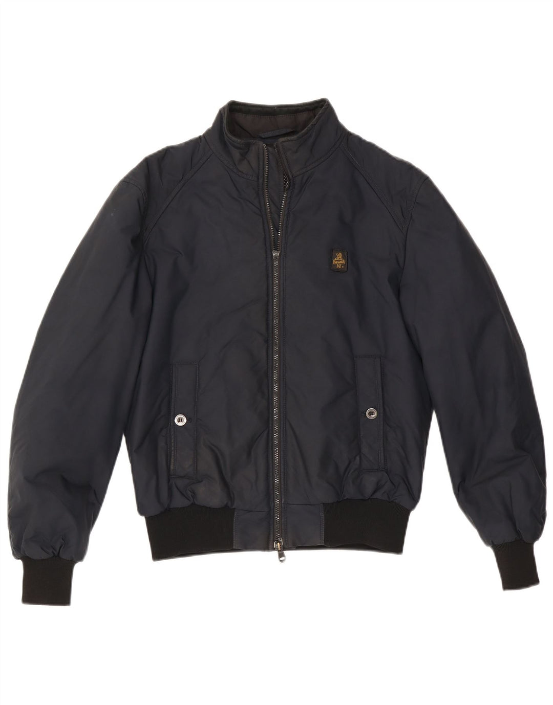 Refrigiwear Mens Bomber Jacket UK 40 Large Navy Blue Nylon