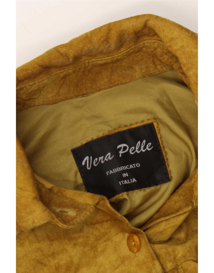 Vintage női velúr dzseki IT 48 XL Khaki