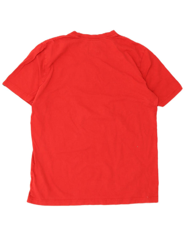 Nike Mens Standard Fit Graphic T-Shirt Top UK 42/44 Large Red Cotton