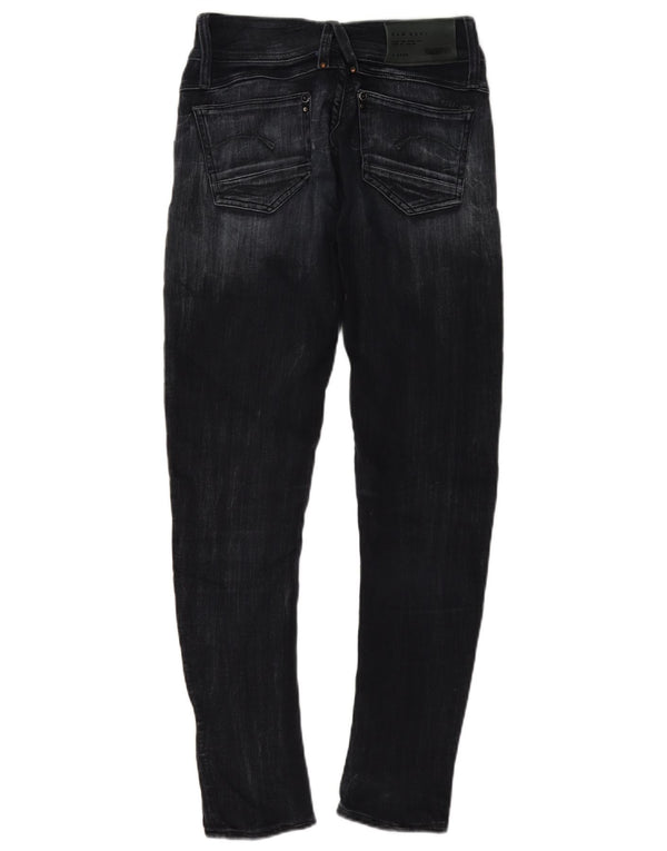 Vaqueros ajustados para mujer G-Star W25 L30 Algodón negro