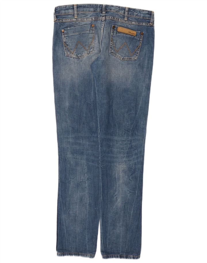 Wrangler Womens Molly Slim Jeans W28 L32 Blue Cotton