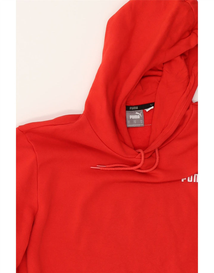 PUMA Mens Hoodie Jumper XL Red Cotton Vintage Puma and Second-Hand Puma from Messina Hembry 