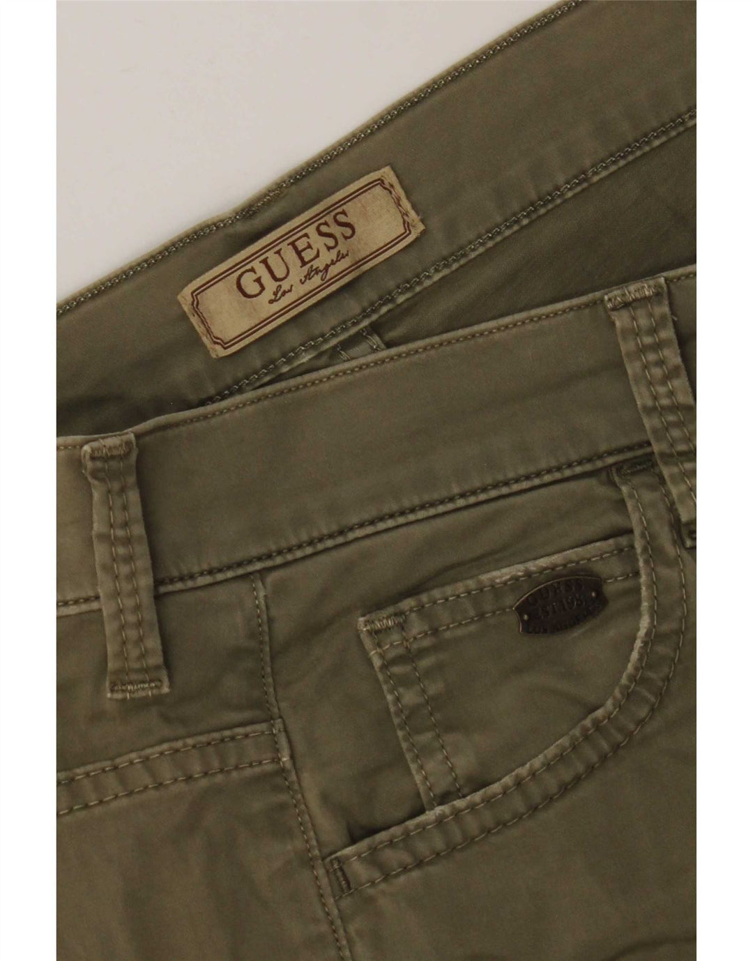 Guess Herren Freizeitshorts W28 Small Khaki