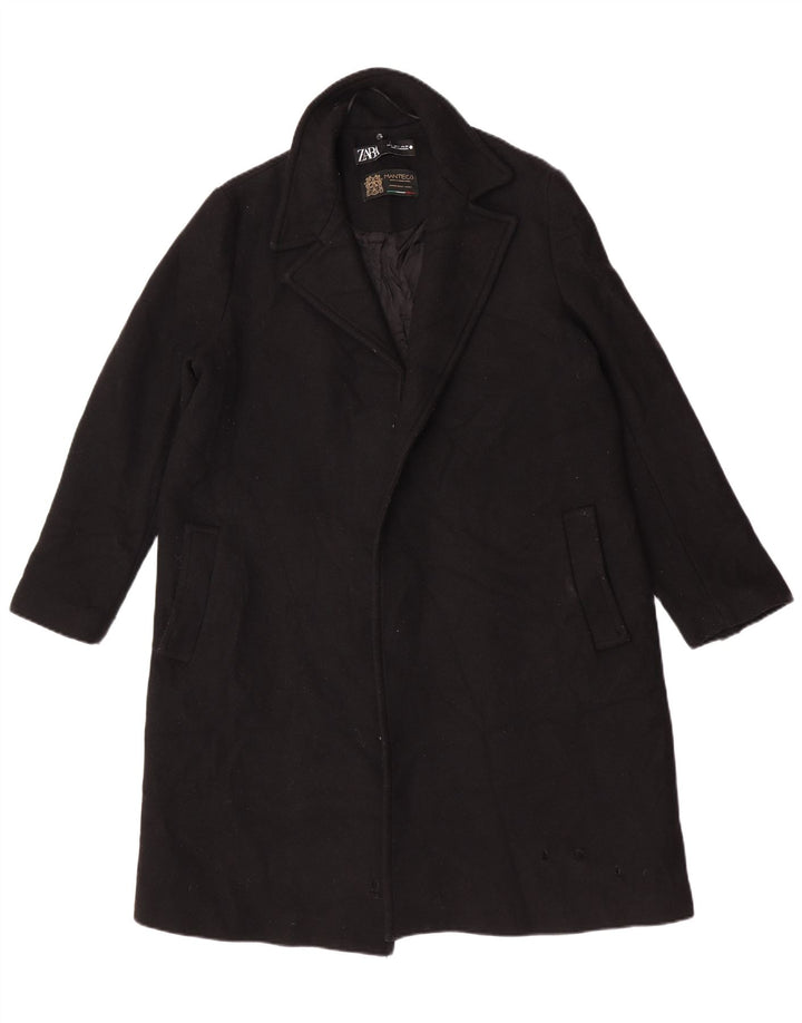 Cappotto aperto da donna Zara UK 16 grande nero