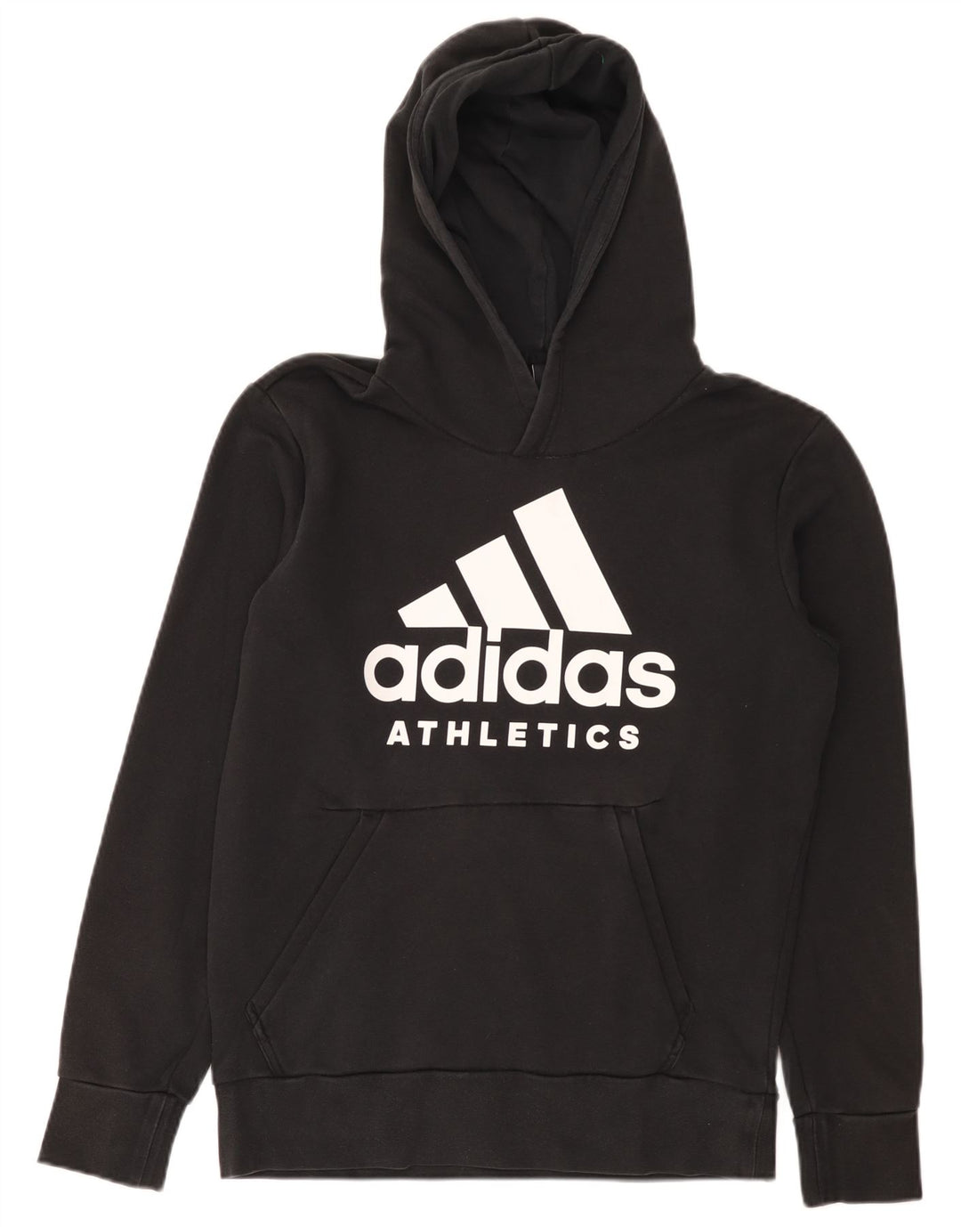 Adidas Mens Graphic Hoodie Jumper Medium Black