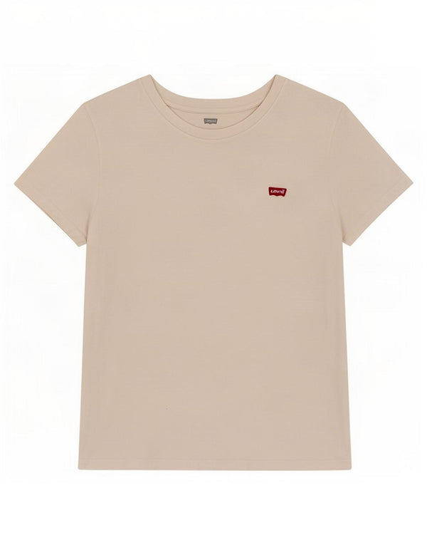 T-shirt da donna Levi's Top UK 12 cotone bianco medio