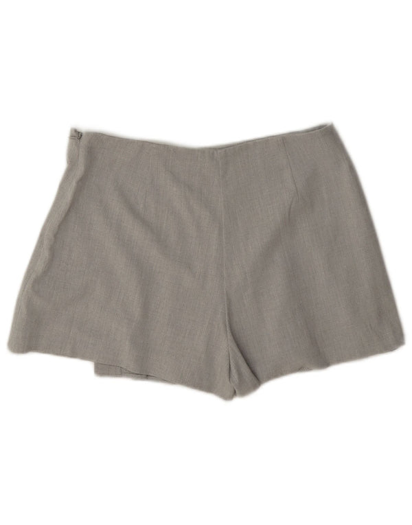 Spódnica damska Zara Skort Mini, średnia W28, szara