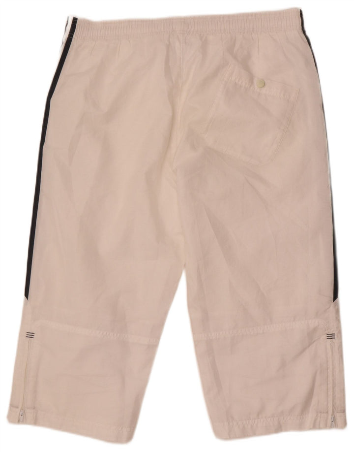 Adidas Herre Bermuda Sport Shorts Små Hvid Polyester