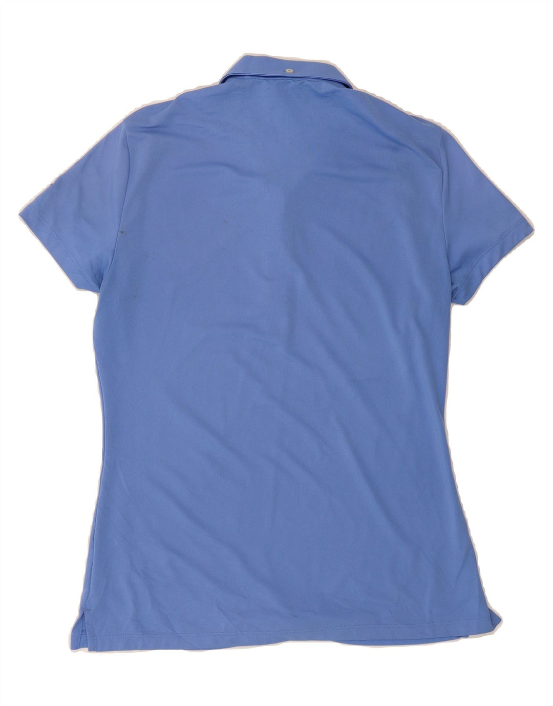 PUMA Womens Polo Shirt UK 12 Medium Blue Polyester Vintage Puma and Second-Hand Puma from Messina Hembry 