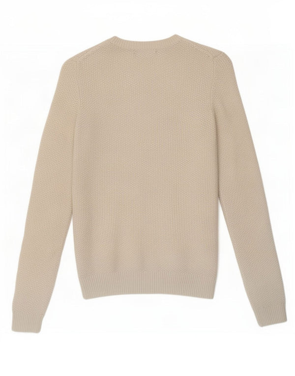 Maglione maglione girocollo da donna Tommy Hilfiger UK 6 XS bianco