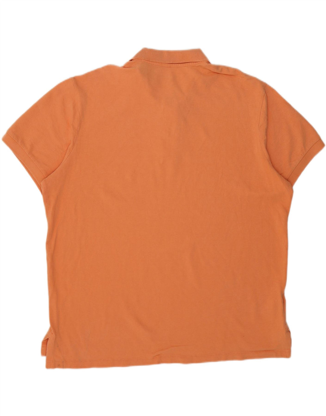 EDDIE BAUER Mens Polo Shirt XL Orange Cotton Vintage Eddie Bauer and Second-Hand Eddie Bauer from Messina Hembry 