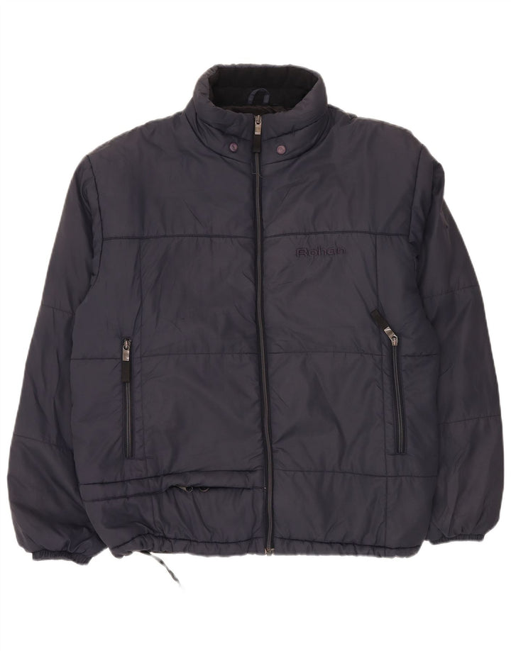 Giacca imbottita unisex da uomo ROHAN UK 38 media blu navy in poliammide