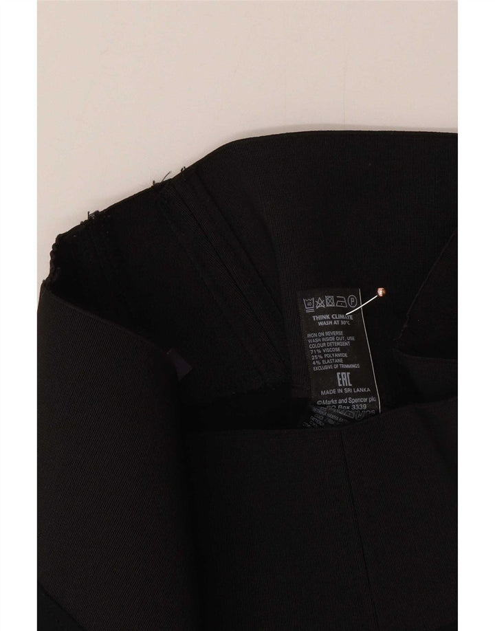 Marks & Spencer Γυναικεία Κολάν UK 8 Small Black Viscose