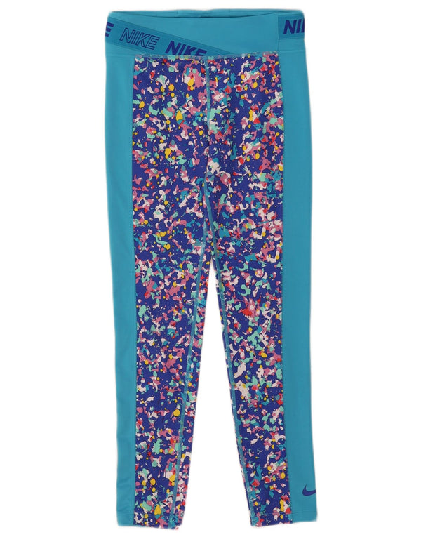 Leggings Nike Dri Fit Graphic per ragazze 12-13 anni, grande, multicolore, Tie Dye