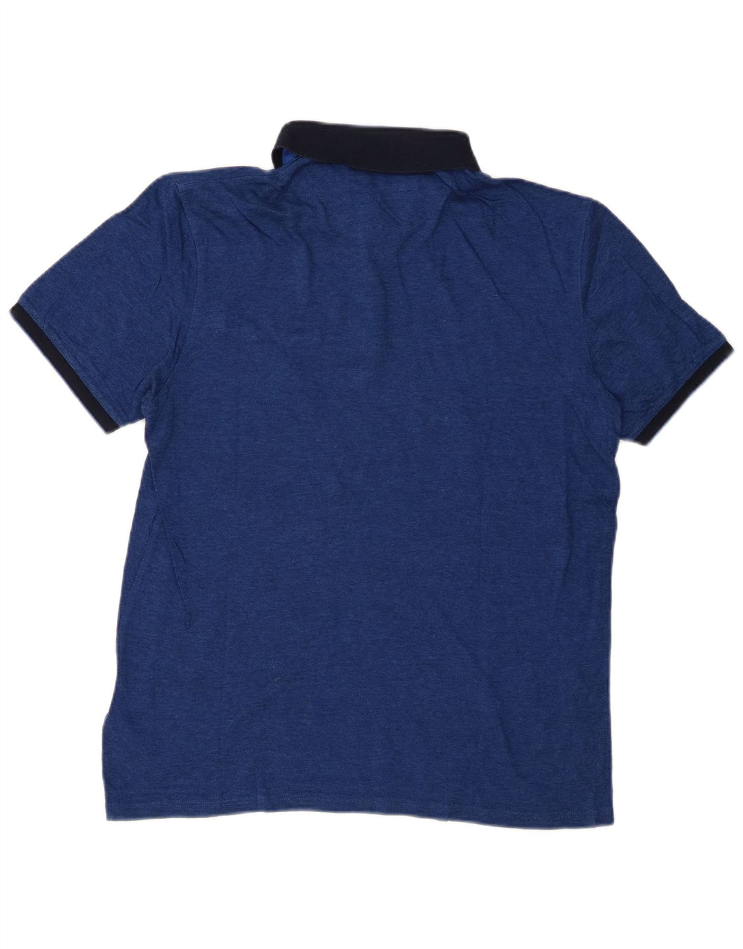 Ted Baker herre poloskjorte str. 4 Large Blue Cotton