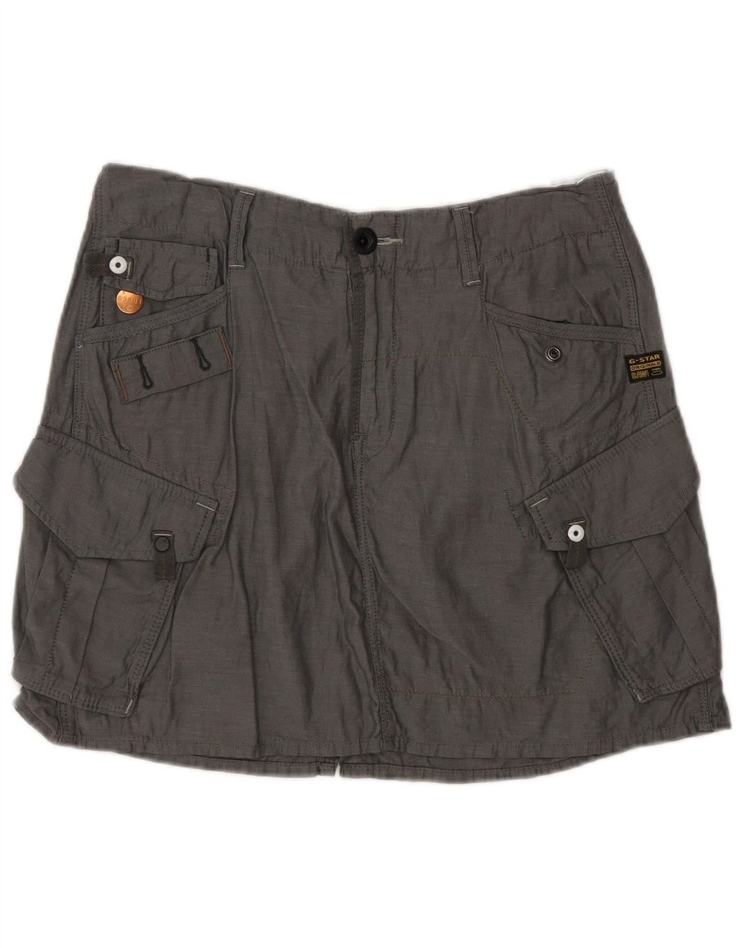 G-Star Dame Cargo Nederdel W28 Medium Grey Bomuld