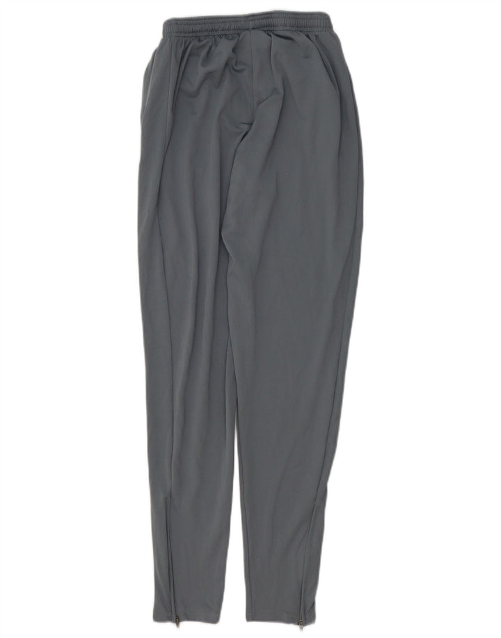 Męskie spodnie dresowe Nike Dri Fit, małe, szare, poliestrowe