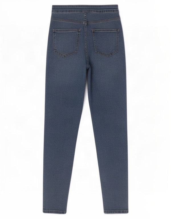 Marks & Spencer Vaqueros súper ajustados para mujer UK 8 Small W25 L28 Algodón azul