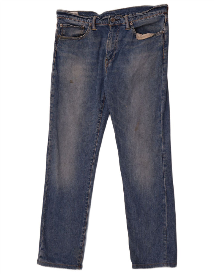 Levi's Mens 511 Slim Jeans W34 L29 Blue Cotton