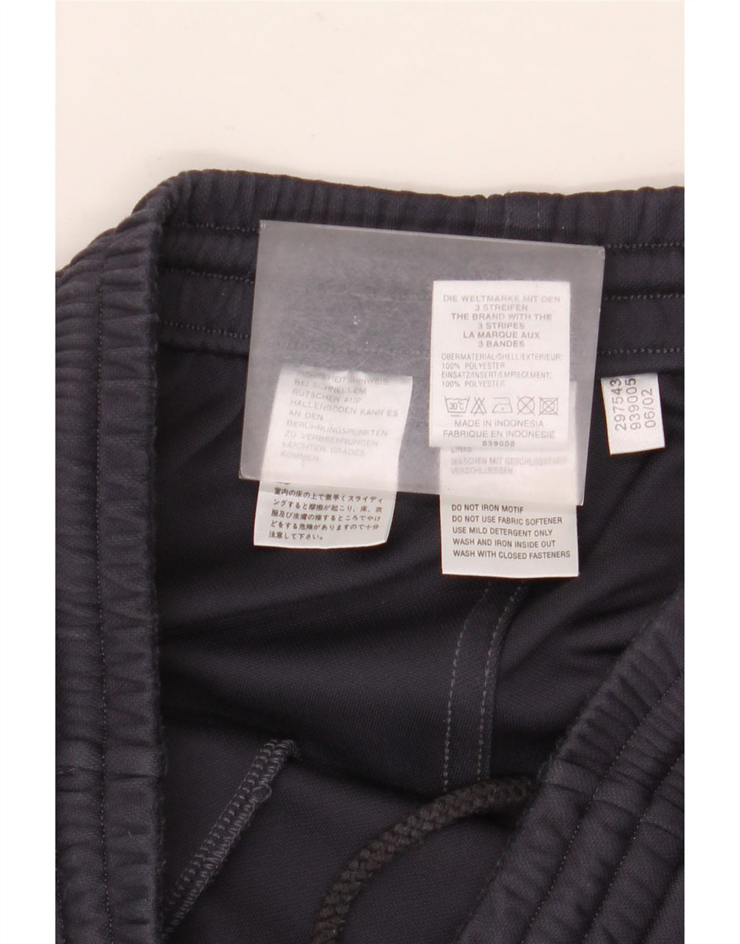 Adidas Mens Tracksuit Trousers UK 36/38 Small  Navy Blue Polyester