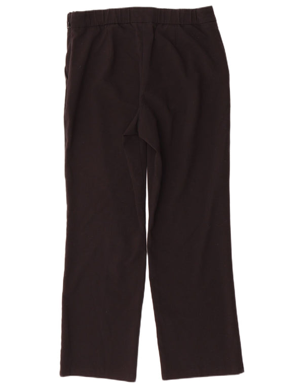 Женские прямые брюки чинос Marks & Spencer UK 10, маленькие W30 L27, черные