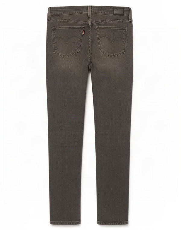 Levi's Damen Skinny Jeans W28 L32 Graue Baumwolle