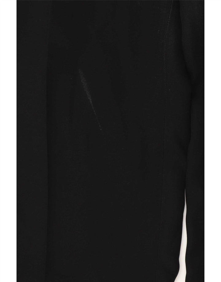 Zara Lige Casual Bukser til kvinder EU 40 Medium W30 L35 Sort Polyester