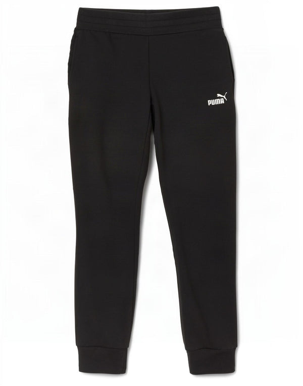 Puma Womens Tracksuit Trousers Joggers UK 10 Small Black Cotton