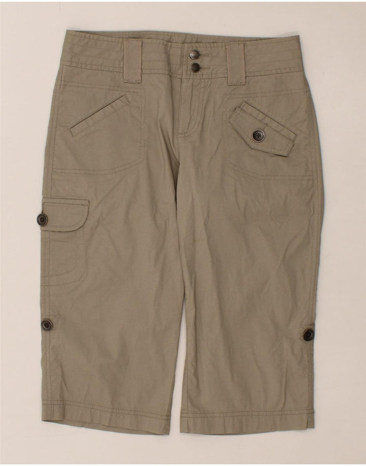 DKNY Womens Cargo Bermuda Shorts US 2 XS W28  Khaki Cotton Vintage Dkny and Second-Hand Dkny from Messina Hembry 